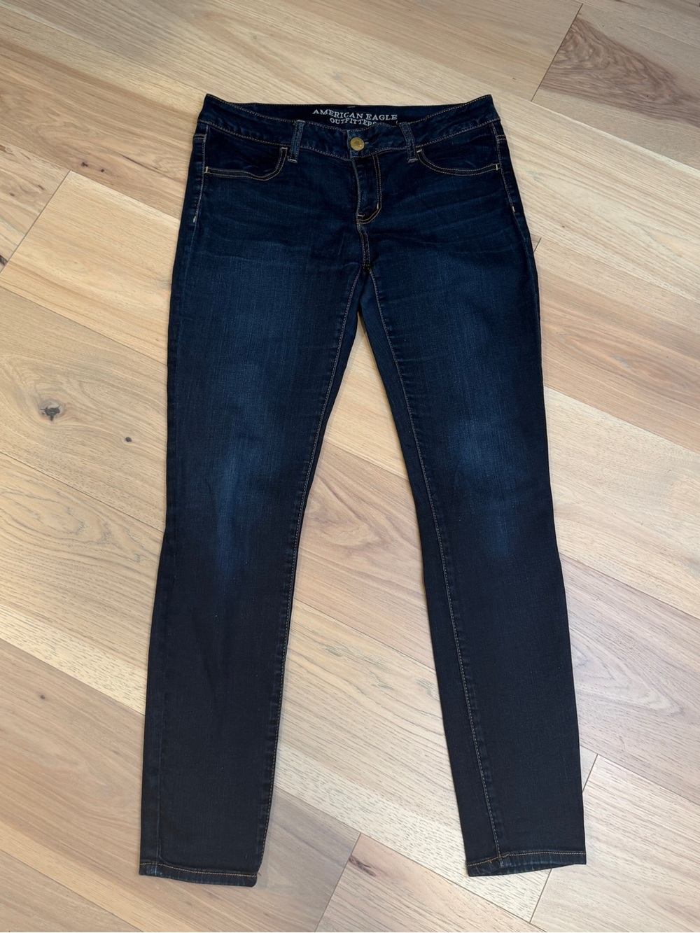 American Eagle Outfitters Dark Indigo Skinny Jeans